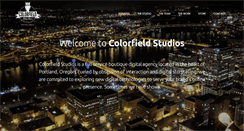 Desktop Screenshot of colorfieldstudios.com